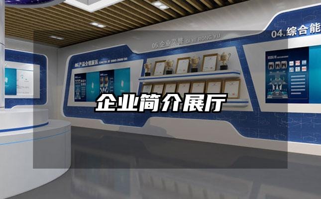 企業(yè)簡(jiǎn)介展廳