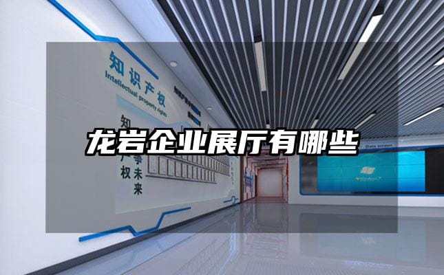 龍巖企業(yè)展廳有哪些