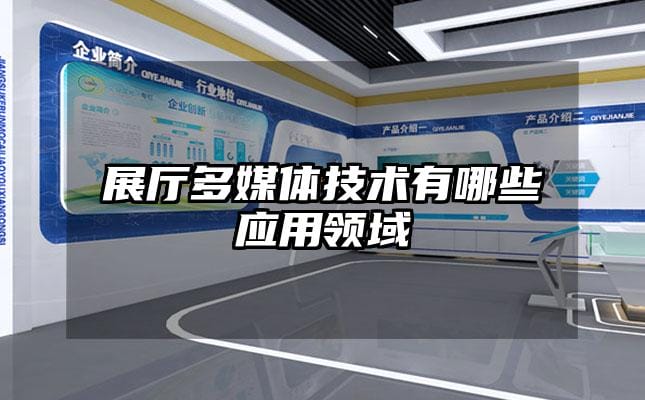 展廳多媒體技術(shù)有哪些應(yīng)用領(lǐng)域