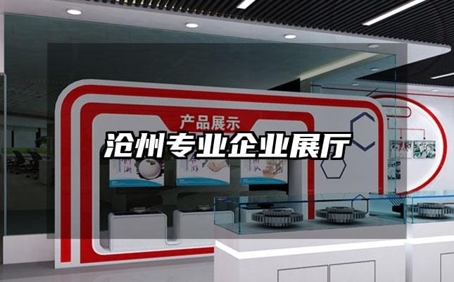 滄州專業(yè)企業(yè)展廳