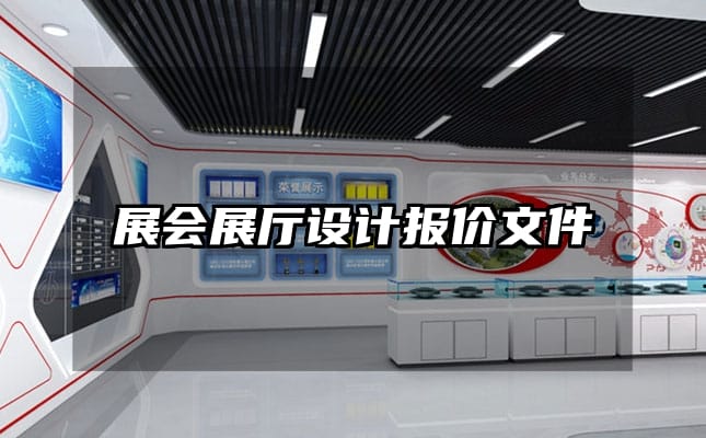 展會(huì)展廳設(shè)計(jì)報(bào)價(jià)文件