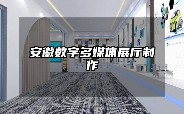 安徽數(shù)字多媒體展廳制作
