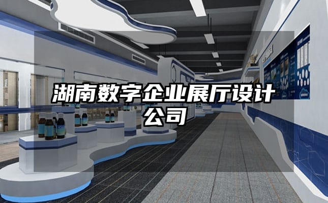 湖南數(shù)字企業(yè)展廳設(shè)計(jì)公司