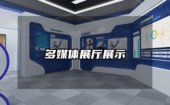多媒體展廳展示