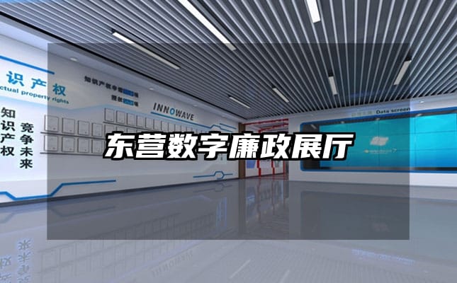 東營(yíng)數(shù)字廉政展廳