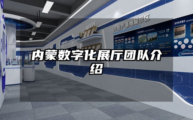 內(nèi)蒙數(shù)字化展廳團隊介紹