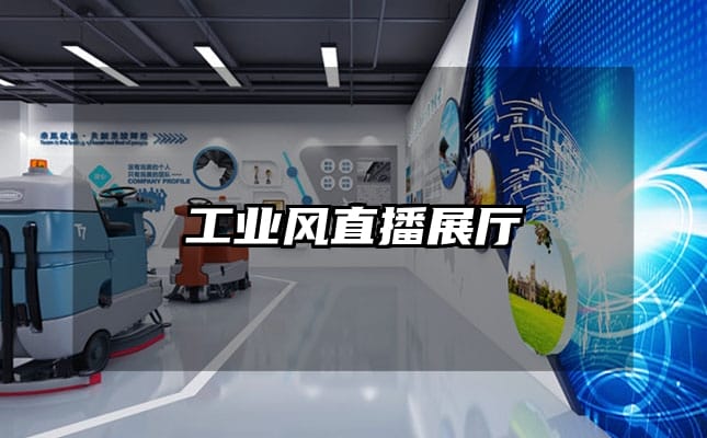 工業(yè)風(fēng)直播展廳