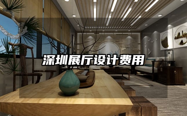 深圳展廳設(shè)計(jì)費(fèi)用