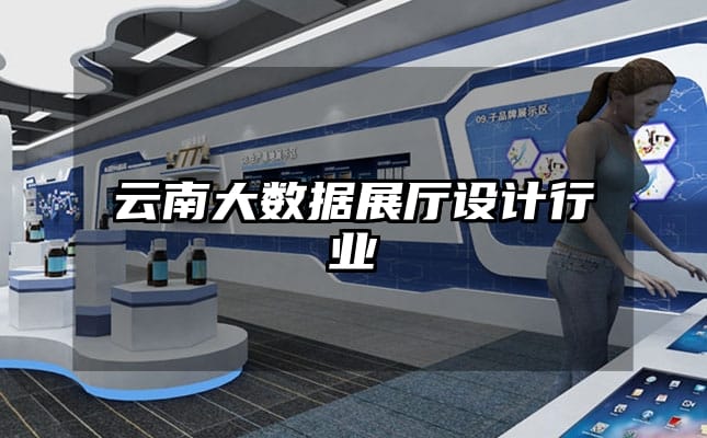 云南大數(shù)據(jù)展廳設(shè)計(jì)行業(yè)