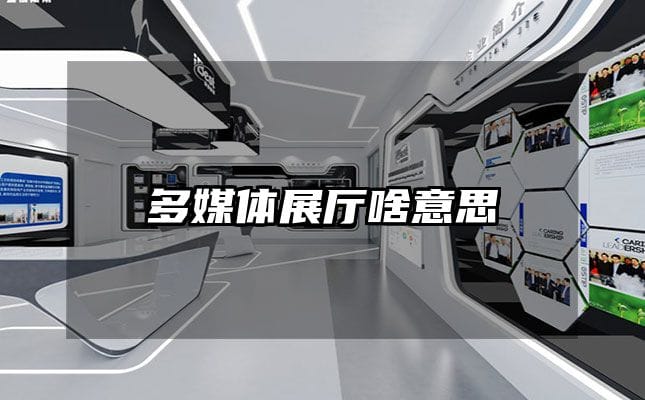 多媒體展廳啥意思