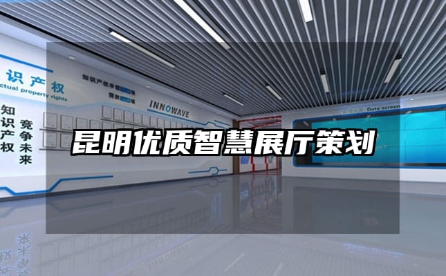 昆明優(yōu)質(zhì)智慧展廳策劃
