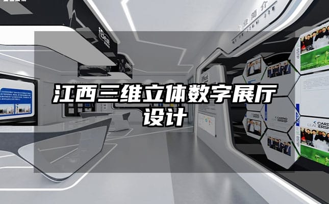 江西三維立體數(shù)字展廳設計