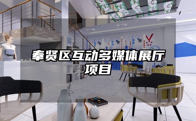 奉賢區(qū)互動多媒體展廳項目
