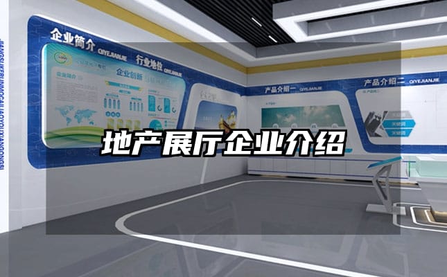地產(chǎn)展廳企業(yè)介紹