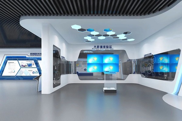 土木工程建筑展廳布置設(shè)計(jì)裝修