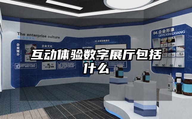 互動(dòng)體驗(yàn)數(shù)字展廳包括什么