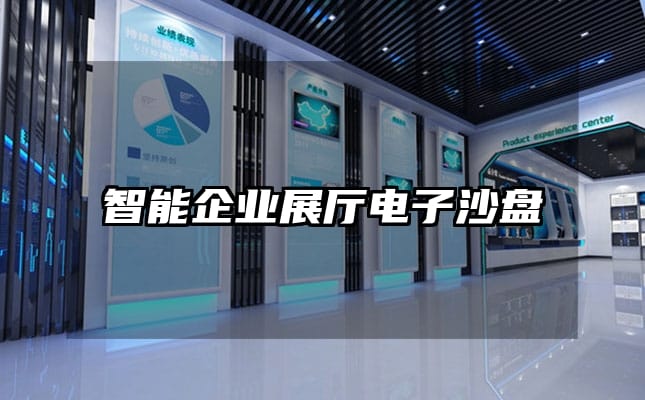 智能企業(yè)展廳電子沙盤