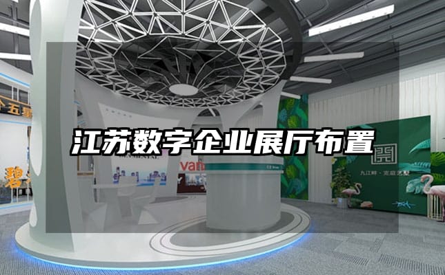 江蘇數(shù)字企業(yè)展廳布置
