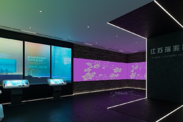 電子設(shè)備制造業(yè)多媒體智慧展廳展示設(shè)計裝修