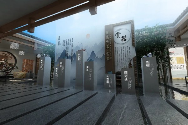 光纜制造展會(huì)展廳設(shè)計(jì)裝修