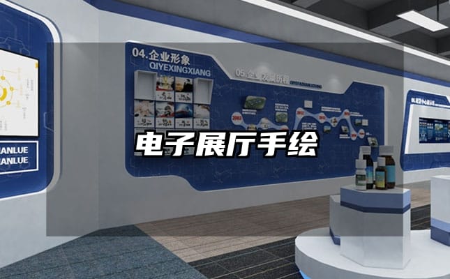 電子展廳手繪