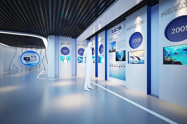貨運火車站（場）企業(yè)數(shù)字展廳設(shè)計裝修