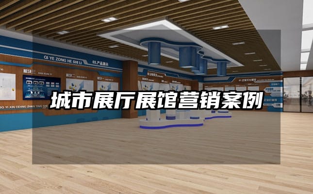 城市展廳展館營銷案例