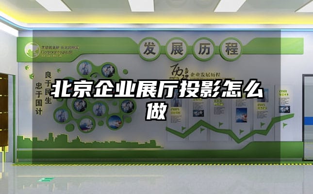 北京企業(yè)展廳投影怎么做