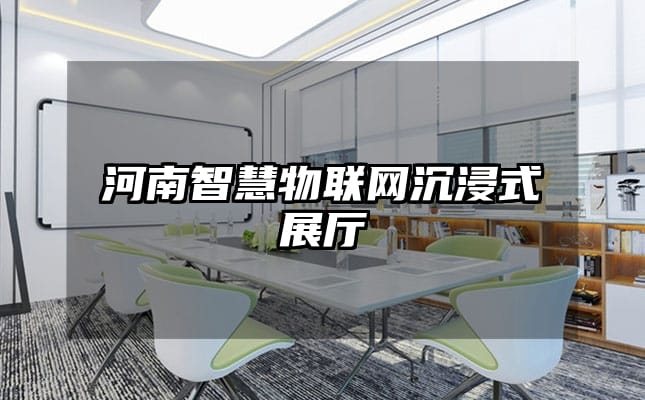 河南智慧物聯(lián)網(wǎng)沉浸式展廳