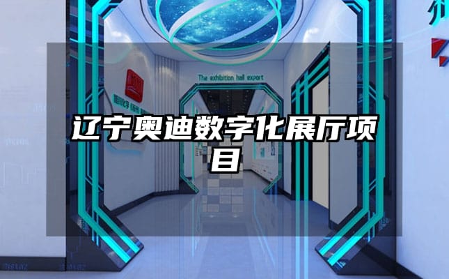 遼寧奧迪數(shù)字化展廳項(xiàng)目