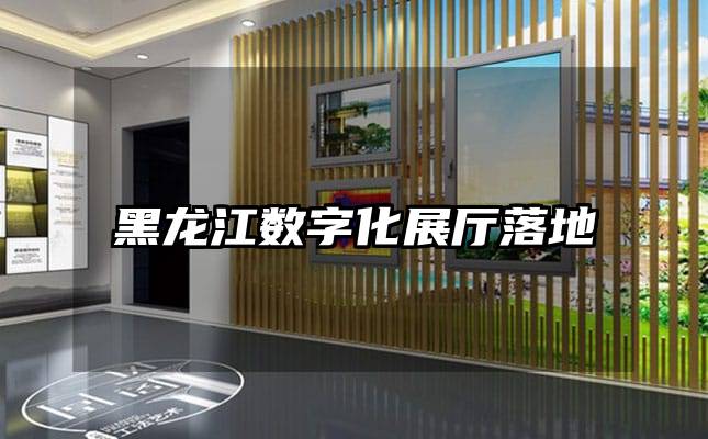 黑龍江數(shù)字化展廳落地