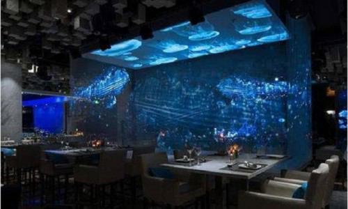 沉浸式光影餐廳-互動(dòng)全息投影餐廳